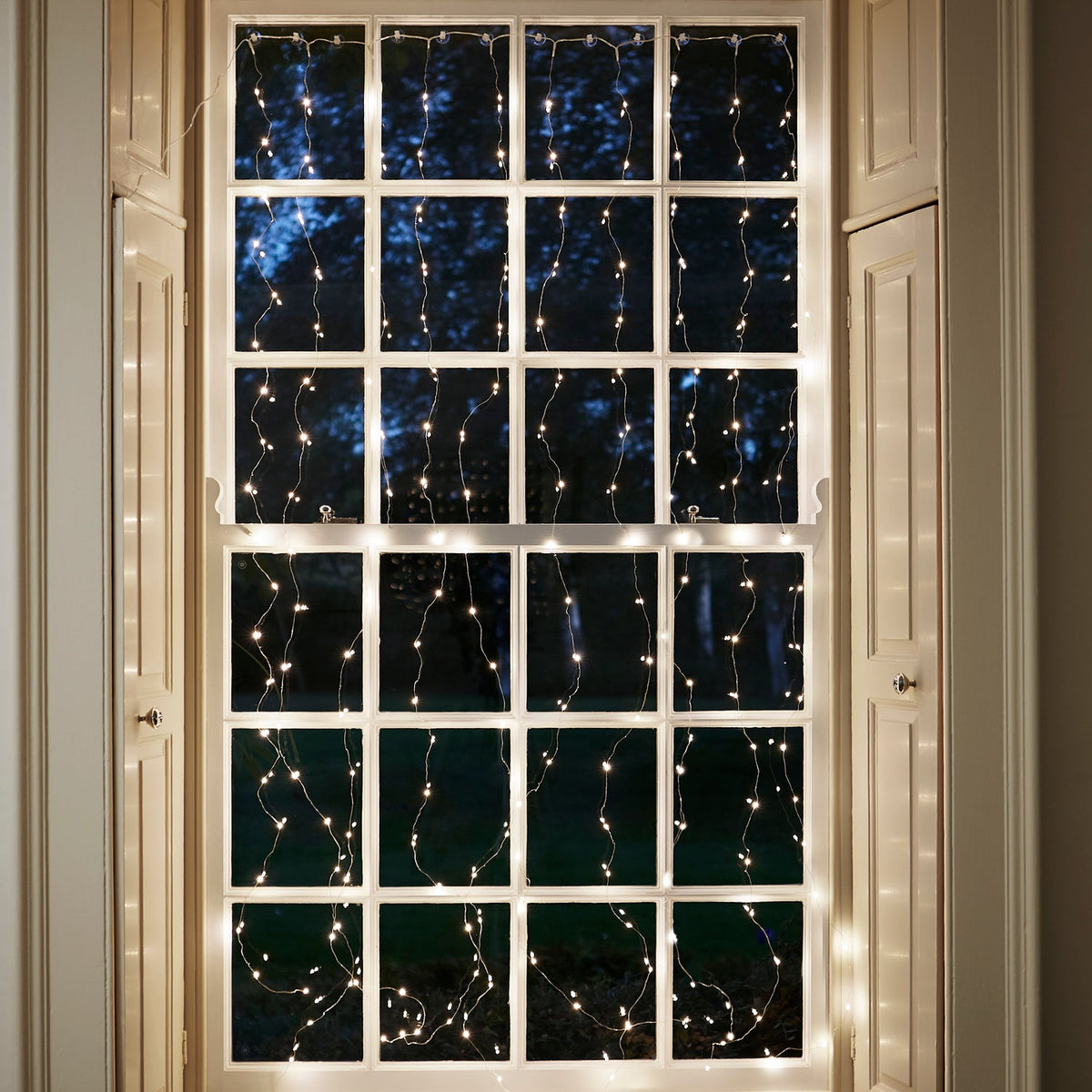 Lichtervorhang 200 LED warmweiß