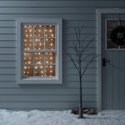 Lichtervorhang 200 LED warmweiß