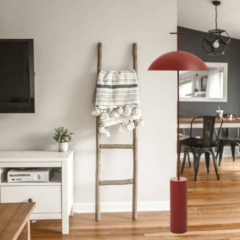 Minimalistische LED-Stehleuchte mit rundem Lampenschirm und 6–10W Lichtleistung