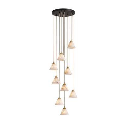 Pendelleuchte Alabaster