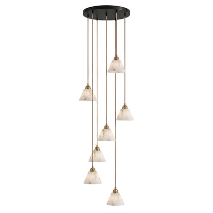 Pendelleuchte Alabaster