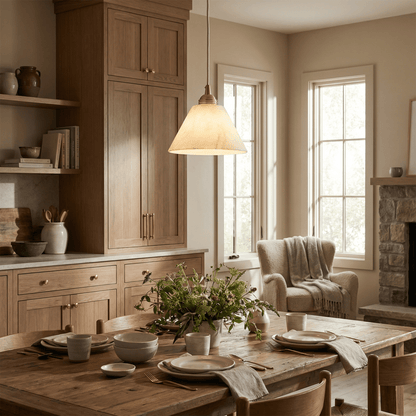Pendelleuchte Alabaster