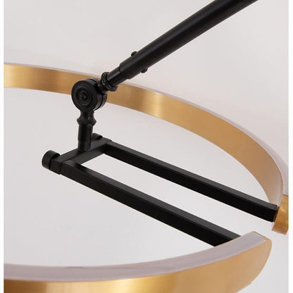 Stehende LED-Designlampe aus Aluminium mit E27-Fassung für Wohnzimmer und Schlafzimmer