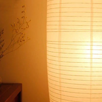 Stehlampe Papier Säulenform