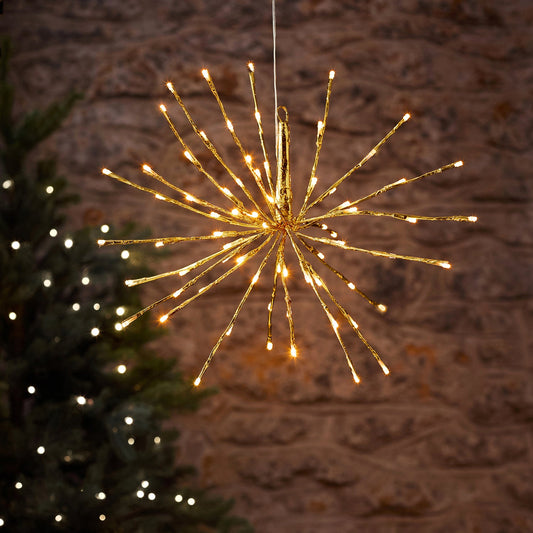 Sternen-Lichtervorhang 45 cm