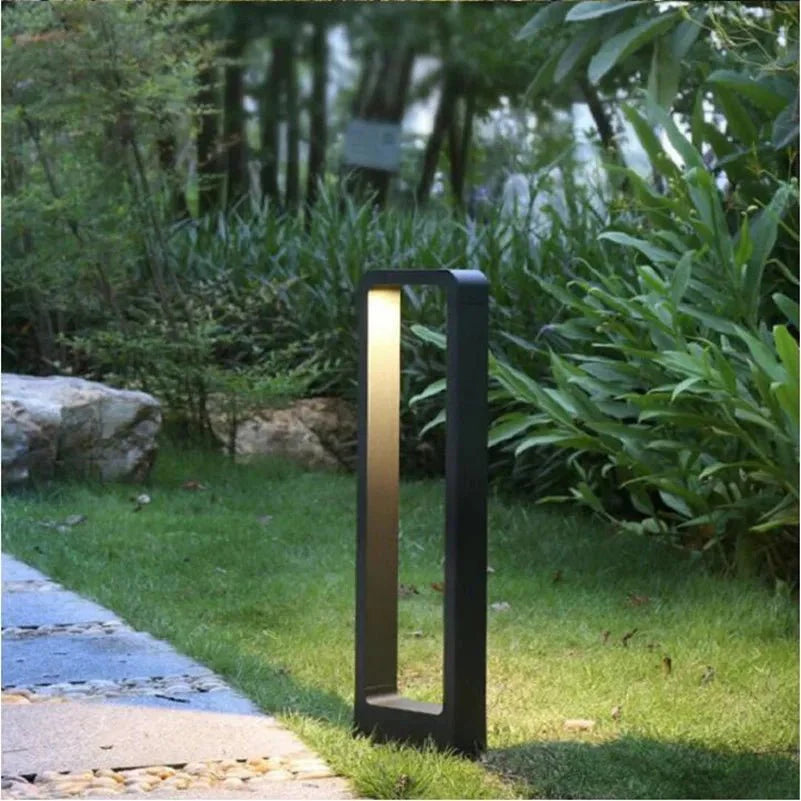 Boden-Gartenlampe für Außenbereiche mit Aluminiumgehäuse und modernem Design