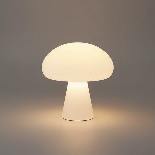 Tischlampe Pilzform