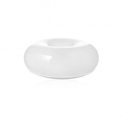 LED Donutlampe aus Glas und Metall mit dimmbarem Licht für Schreibtisch, Wand und Flur