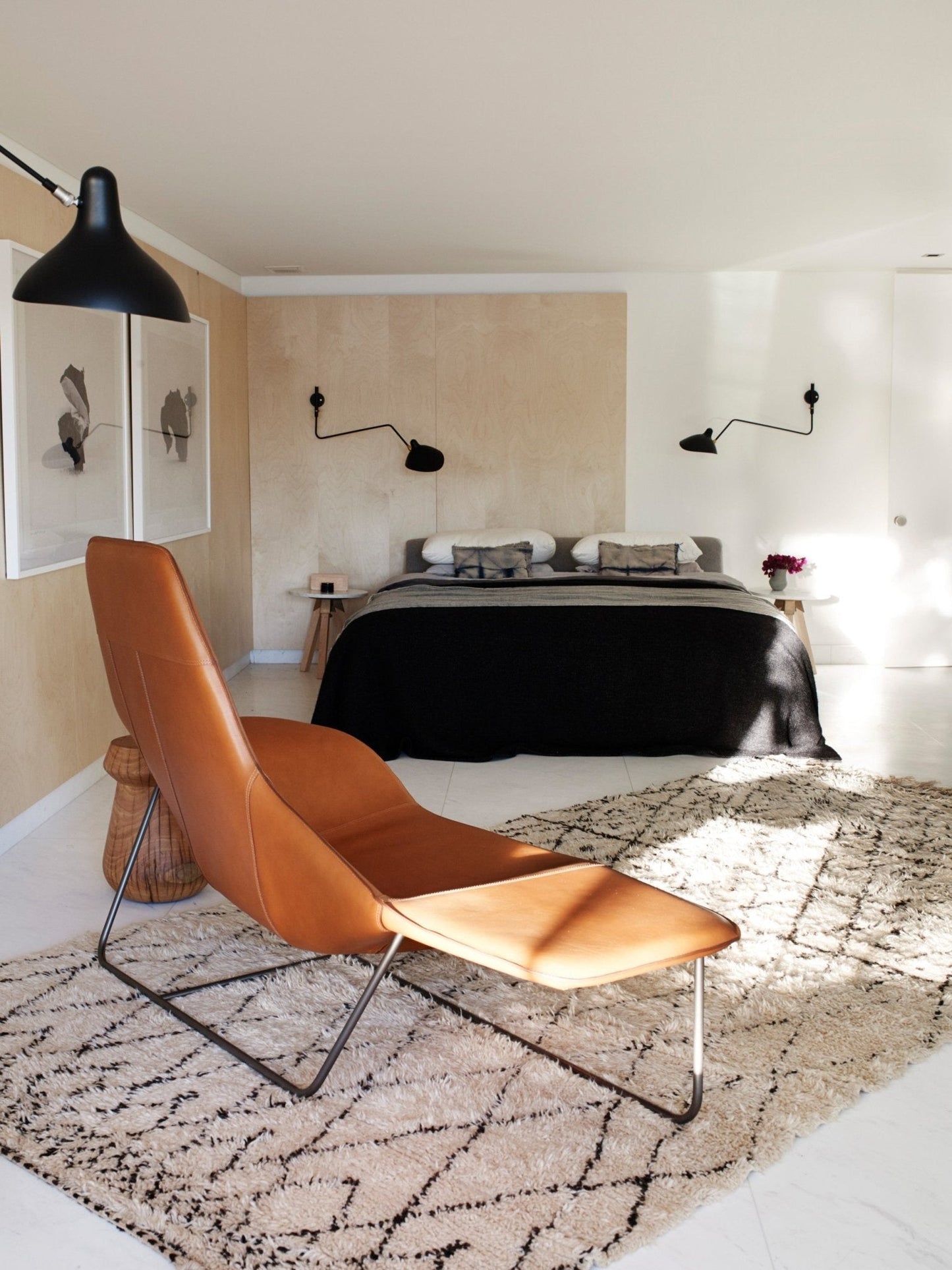 Wandleuchte mit Schwenkarm und drehbarem Lampenschirm aus Metall – verstellbare Innenbeleuchtung für Wohnräume