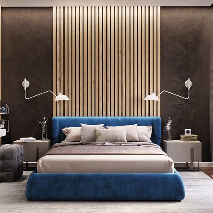 Wandleuchte mit Schwenkarm und drehbarem Lampenschirm aus Metall – verstellbare Innenbeleuchtung für Wohnräume