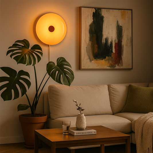 Wandlampe Ringform LED