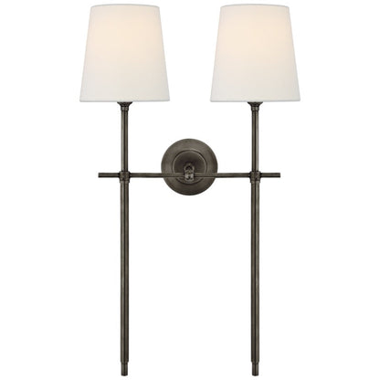 Wandleuchte Stoffschirm