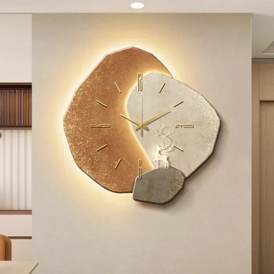 Wanduhr LED mit Beleuchtung