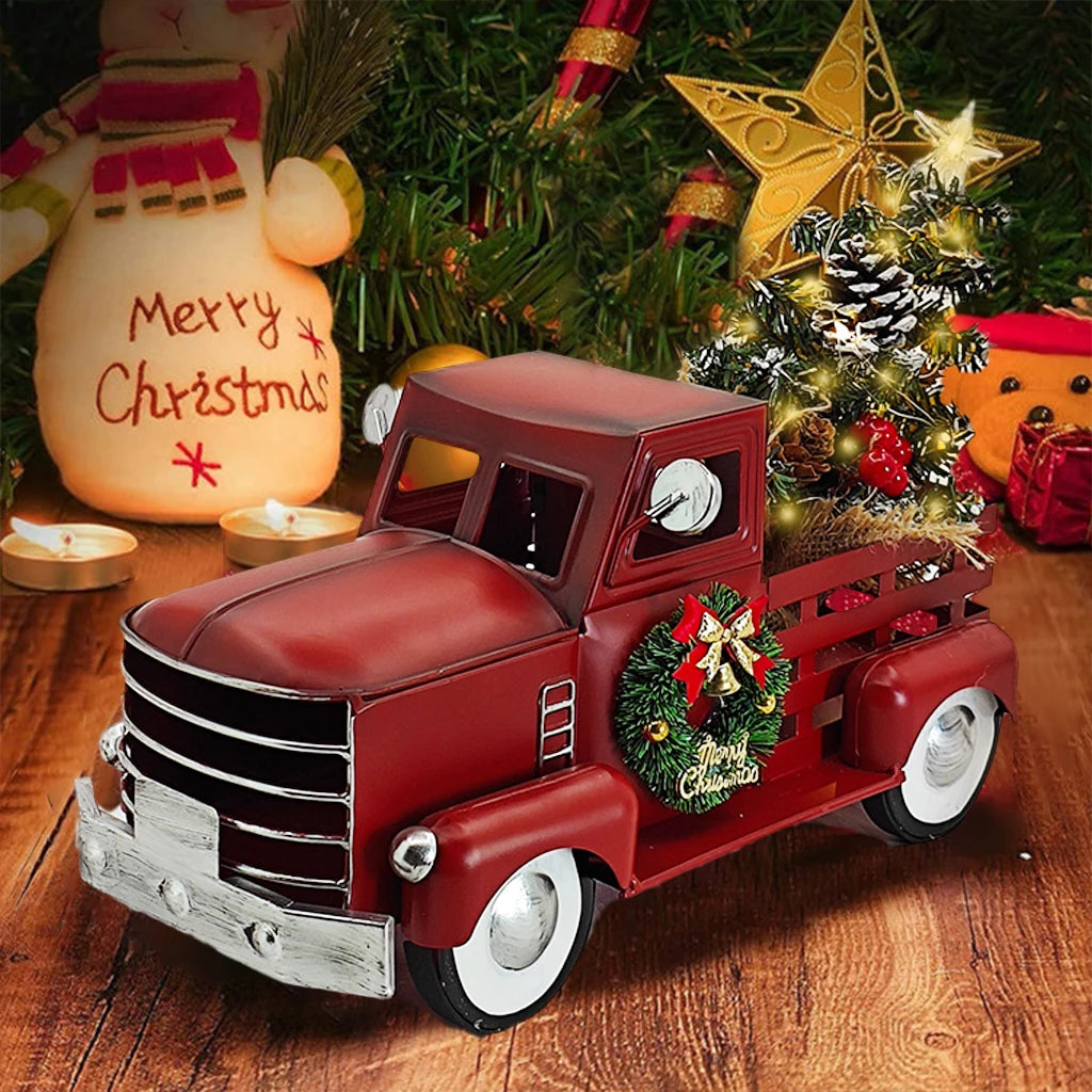 Weihnachts-Pick-up mit LED