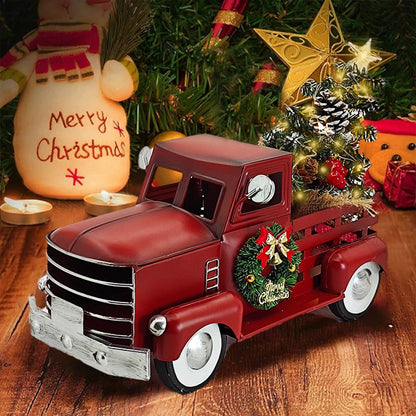 Weihnachts-Pick-up mit LED