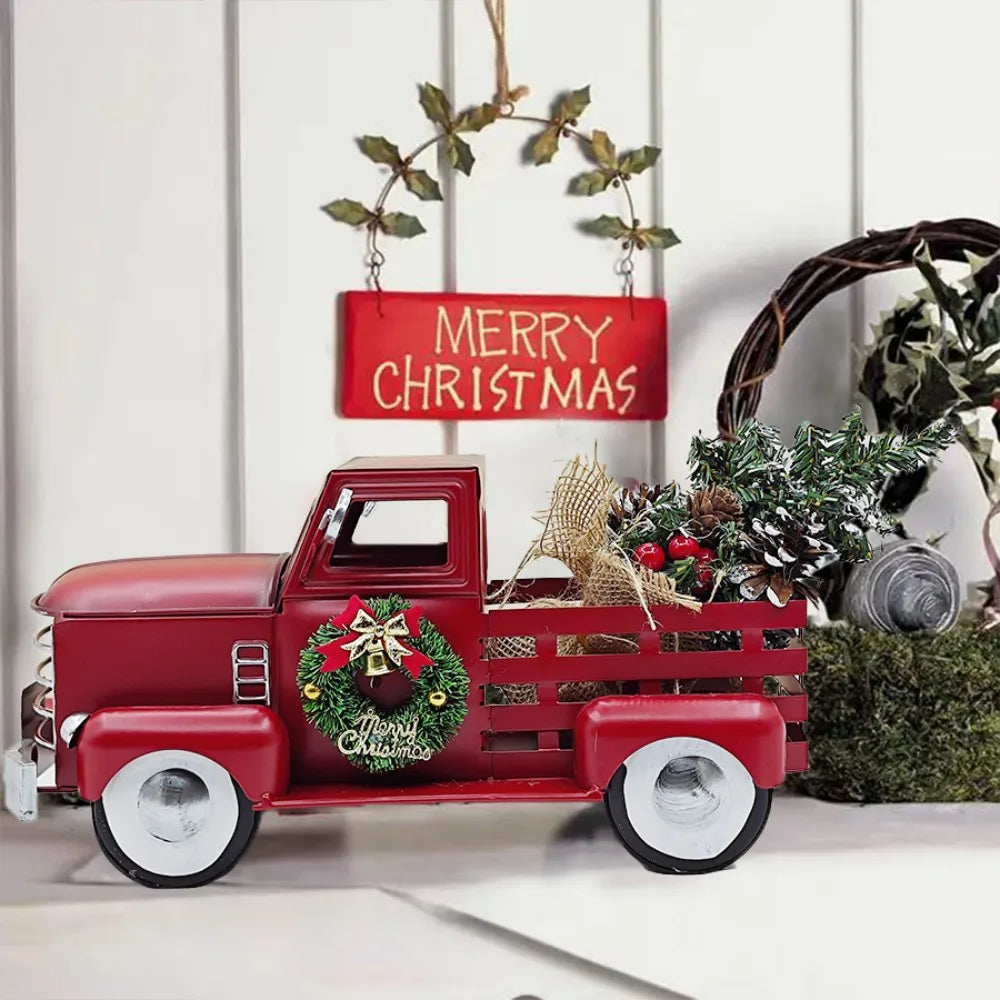 Weihnachts-Pick-up mit LED