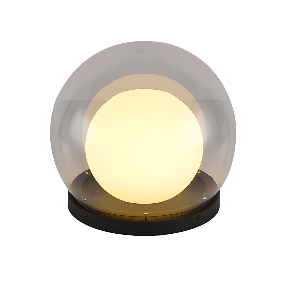 LED Außenstehlampe mit Edelstahlgehäuse und warmweißem Licht für Garten, Terrasse und Wege